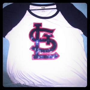 Victorias Secret Pink Mlb Cardinals shirt